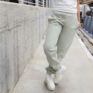 Brandy Melville green sweatpants